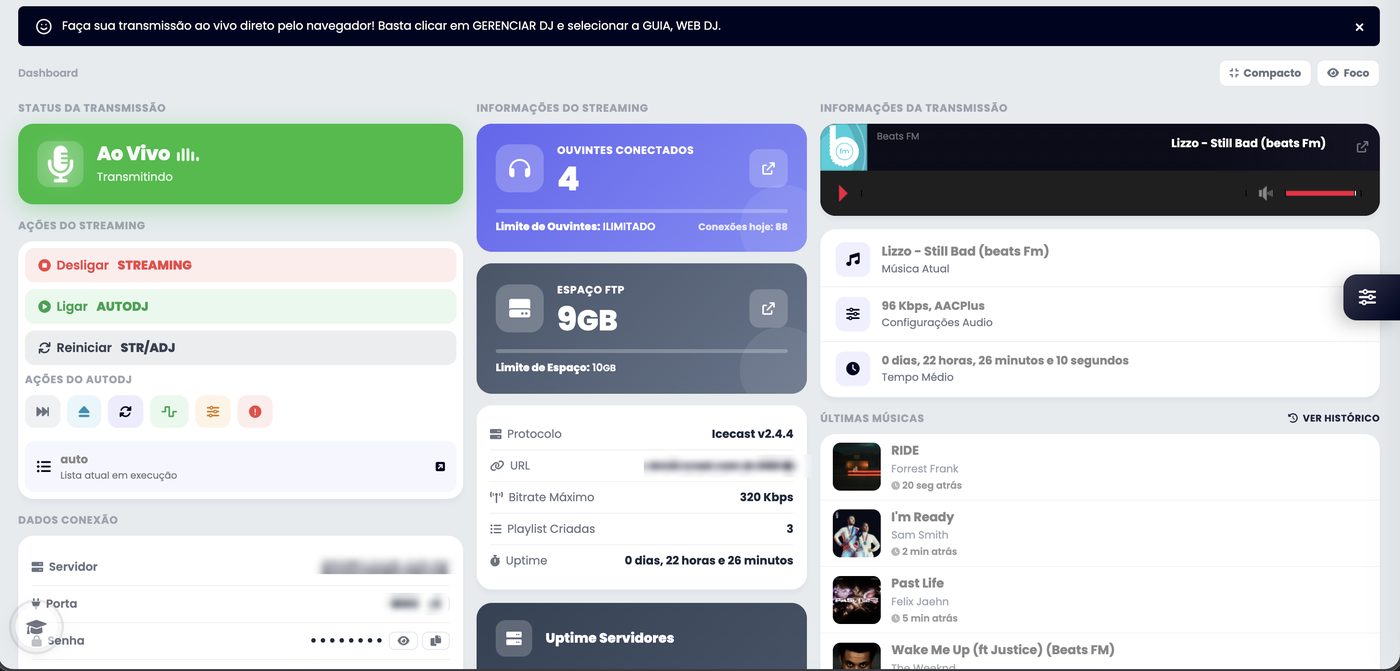 Painel xCAST